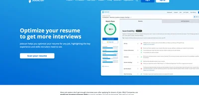 Screenshot of Jobscan